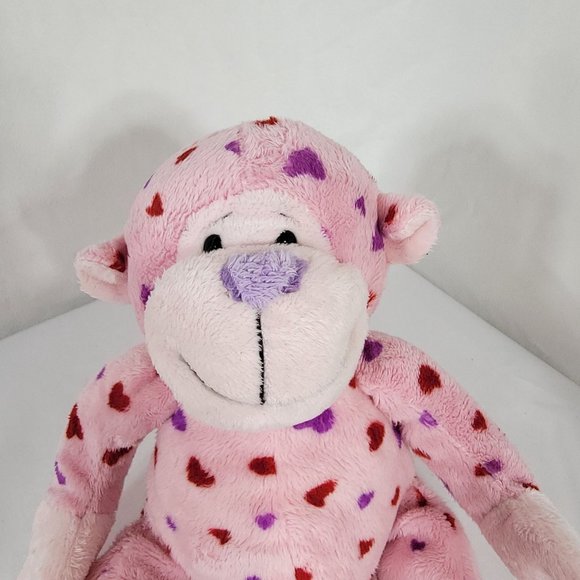 GANZ Webkinz Love Monkey Bean Bag Plush Stuffed Animal Soft Toy HM343 NO CODE - Picture 2 of 9